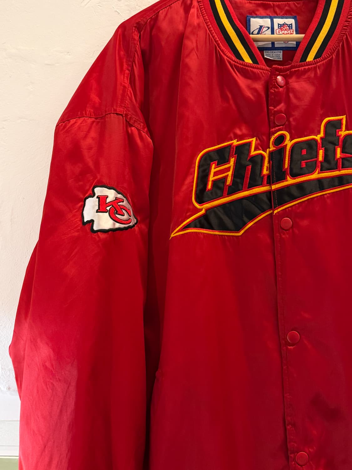 Logo Athletic 캔자스시티 치프스 NFL 바시티 자켓 XXL 상품이미지3