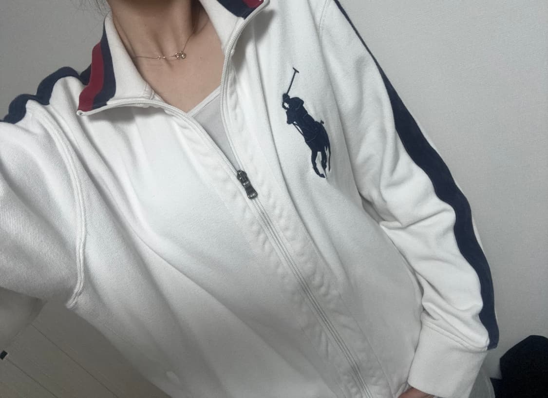 폴로 빅포니 져지 화이트 xl 상품이미지1