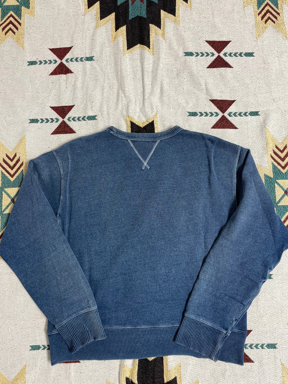 RRL 인디고 프렌치테리 스웻셔츠(L) 상품이미지4