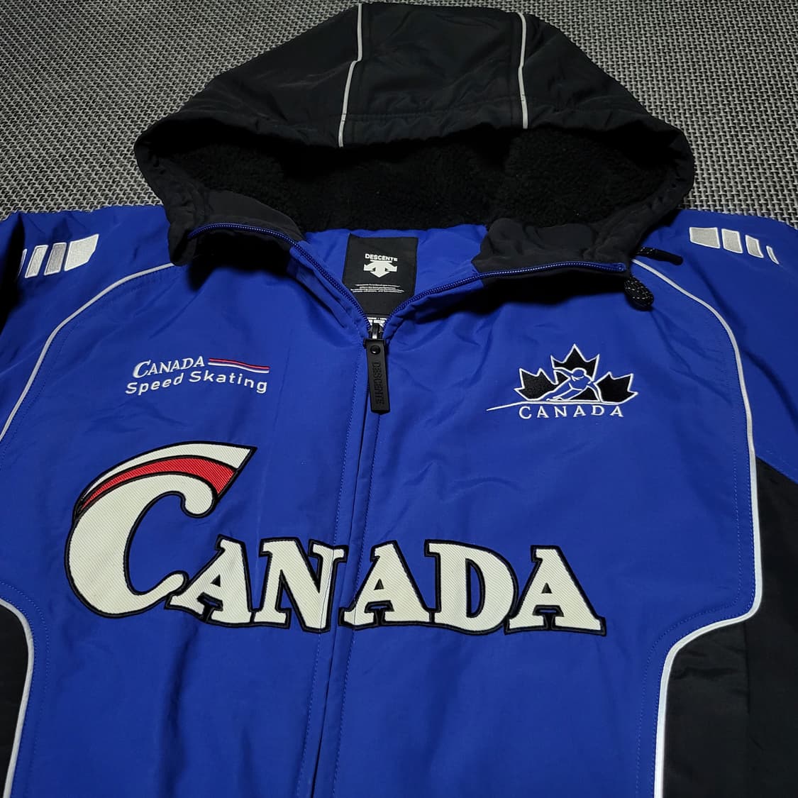 데상트 캐나다 스피드 스케이팅 패딩 자켓 (L) 상품이미지4