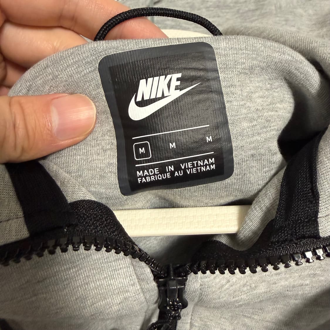 나이키 테크팩 후드집업 그레이 M 상품이미지3