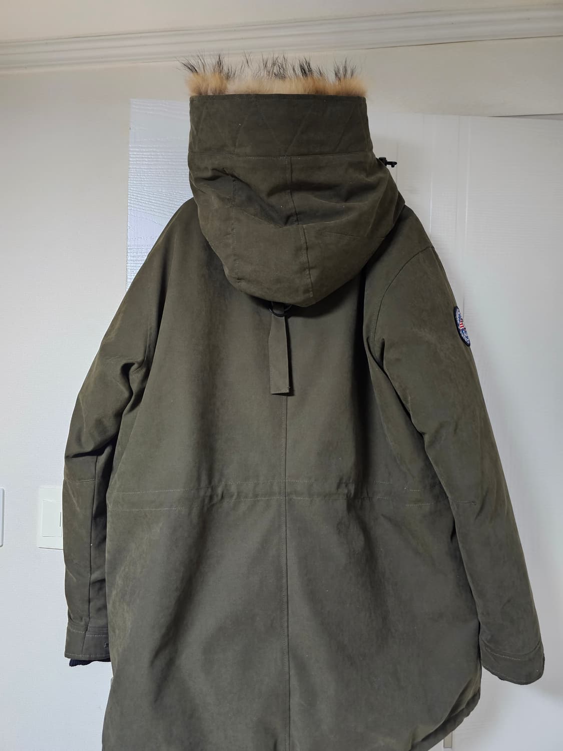 펜필드 아메리칸 후삭 다운 패딩 카키 L 상품이미지2