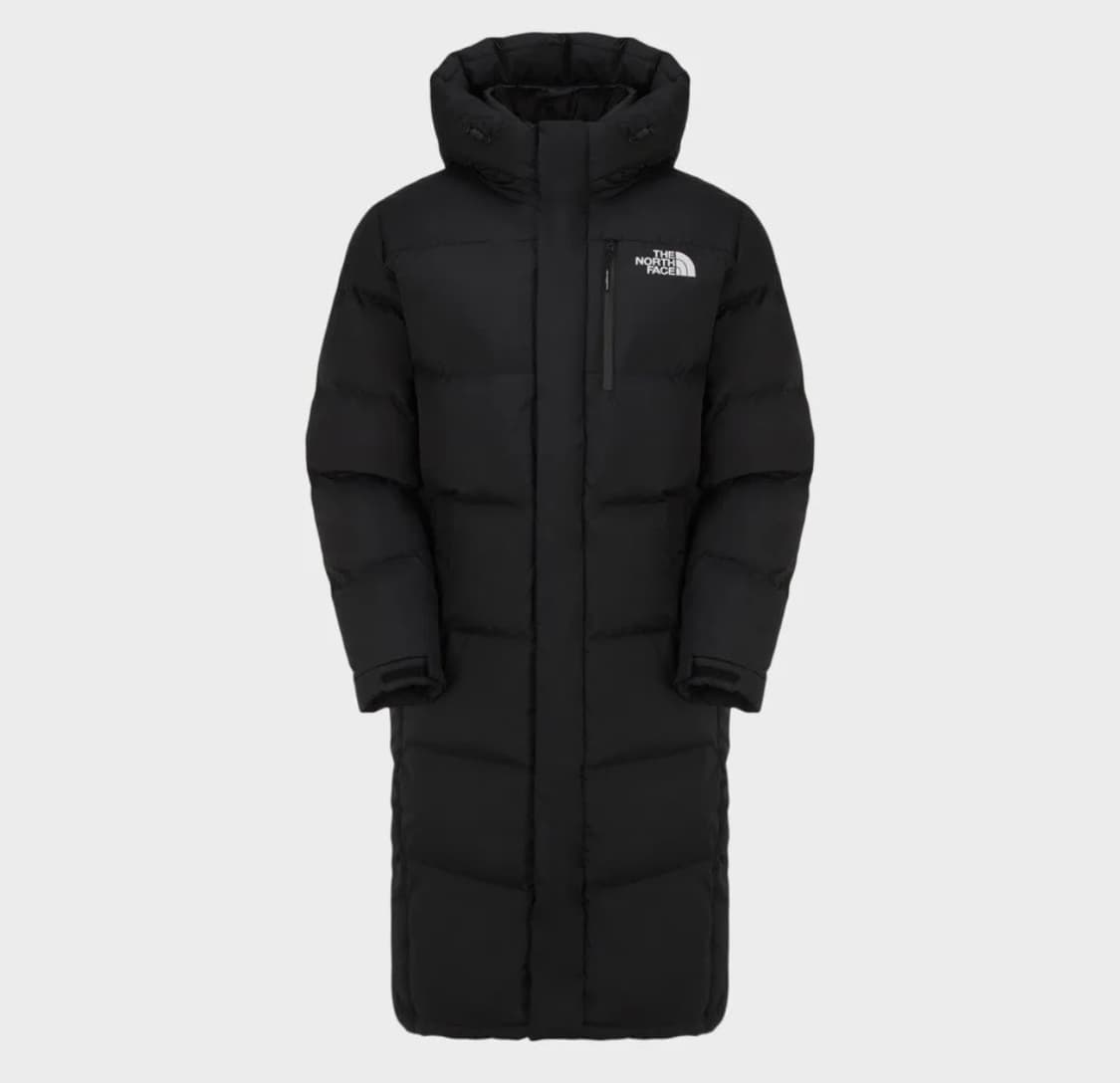 노스페이스 구스다운 롱패딩 블랙 90(S) NC1DM51J 상품이미지1