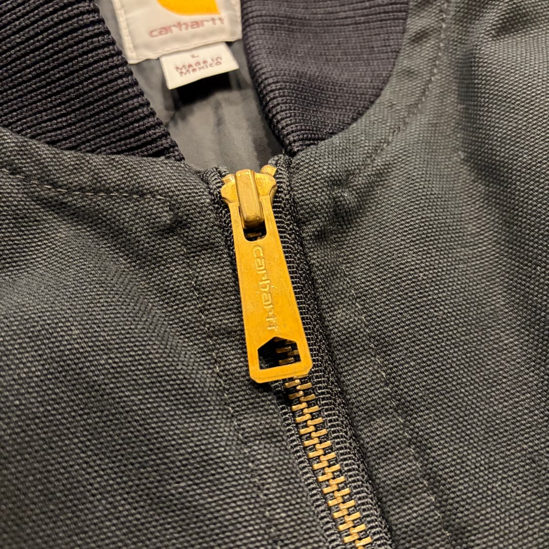 [L] 칼하트 블랙 누빔 안감 퀼팅 워크 베스트 조끼 D754 상품이미지6