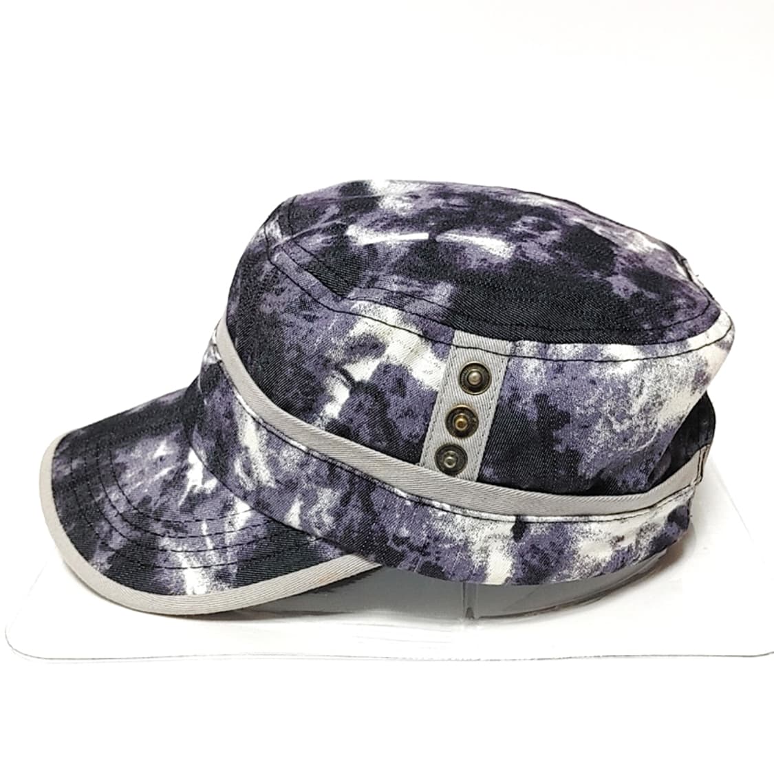 CAPEYO 정품 블랙 마블링 빈티지 군모 모자 J-35 상품이미지3