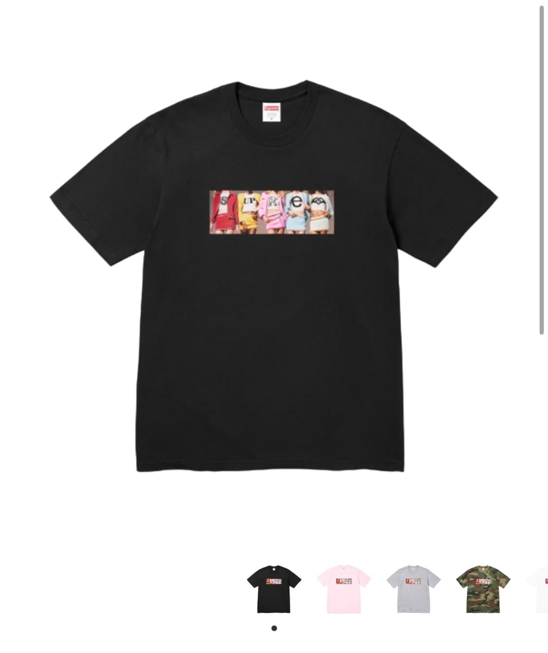 Supreme girls t-shirt 반팔티셔츠 상품이미지1