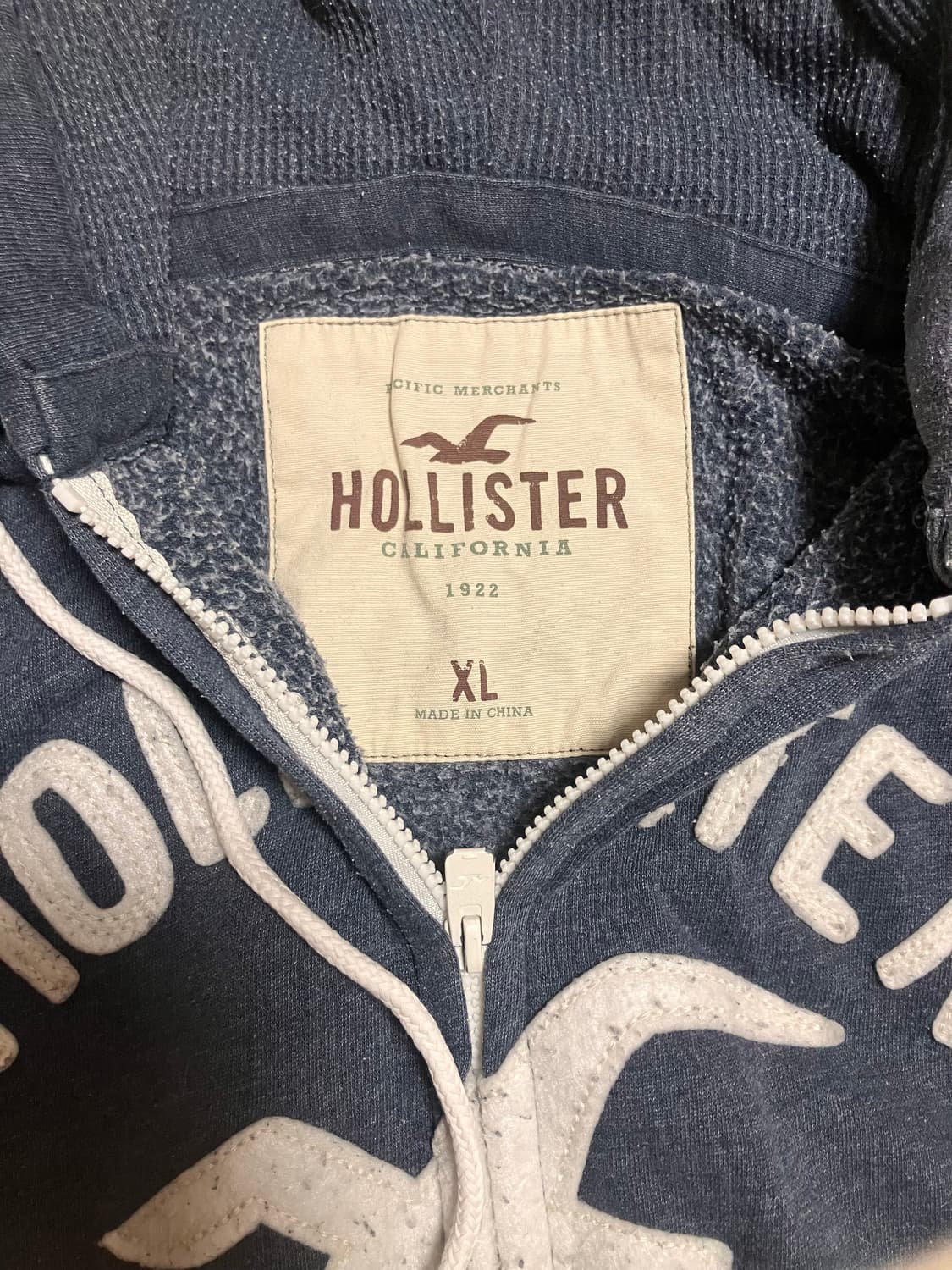 홀리스터 말리부 네이비 트랙 집업 상품이미지3