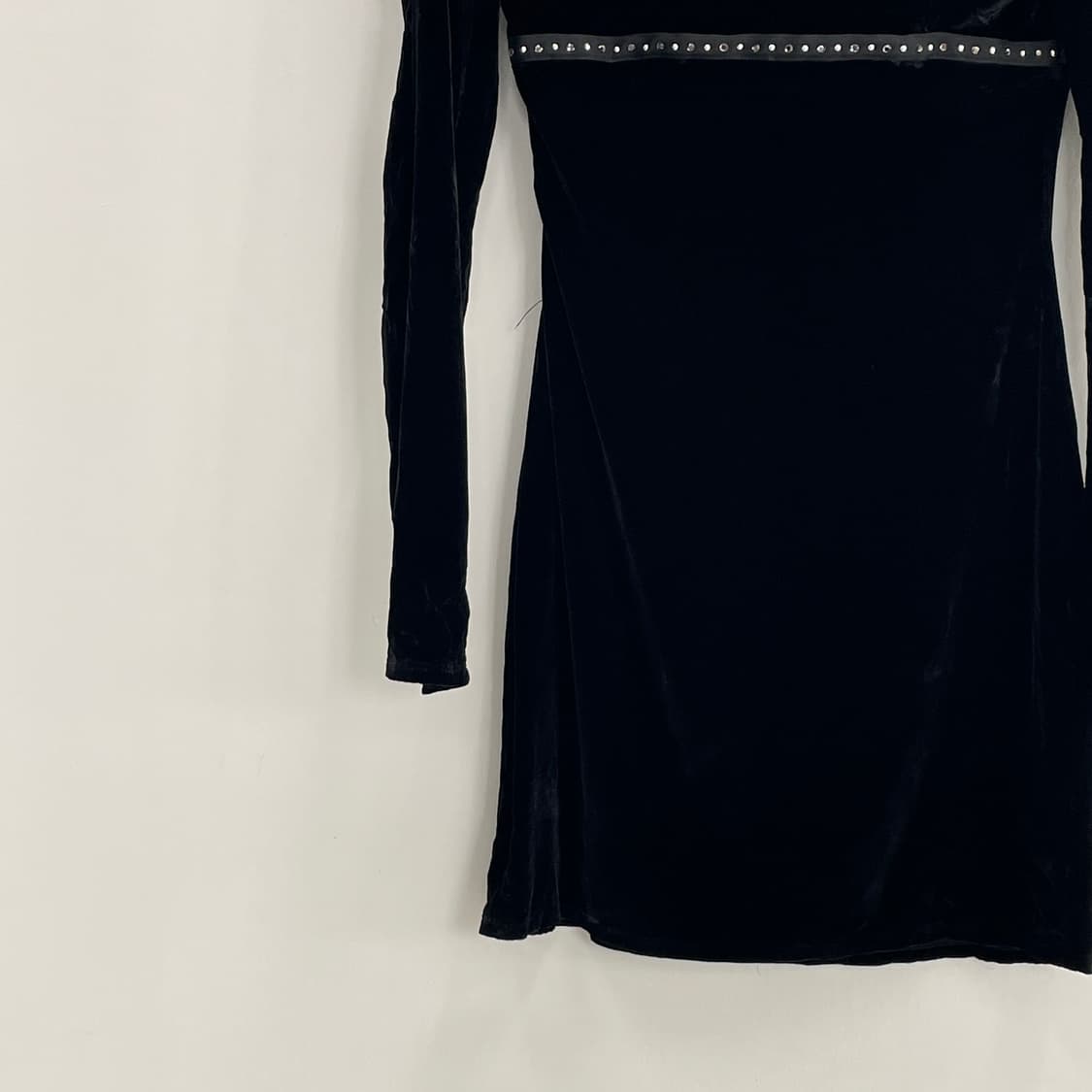 정품 새상품 베르사체 벨벳 원피스 상품이미지8