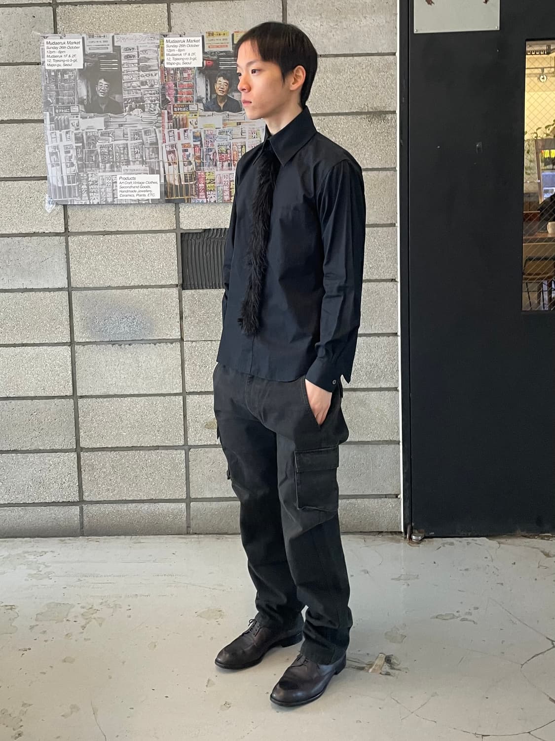 꼼데가르송 옴므플러스 퍼 타이 셔츠 상품이미지2