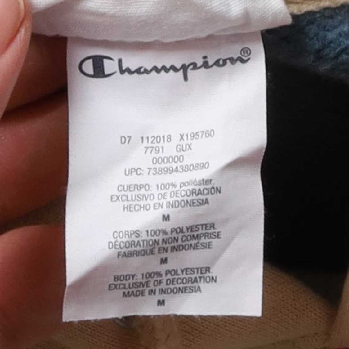 챔피온 Champion Patch Work Hoodie  상품이미지8
