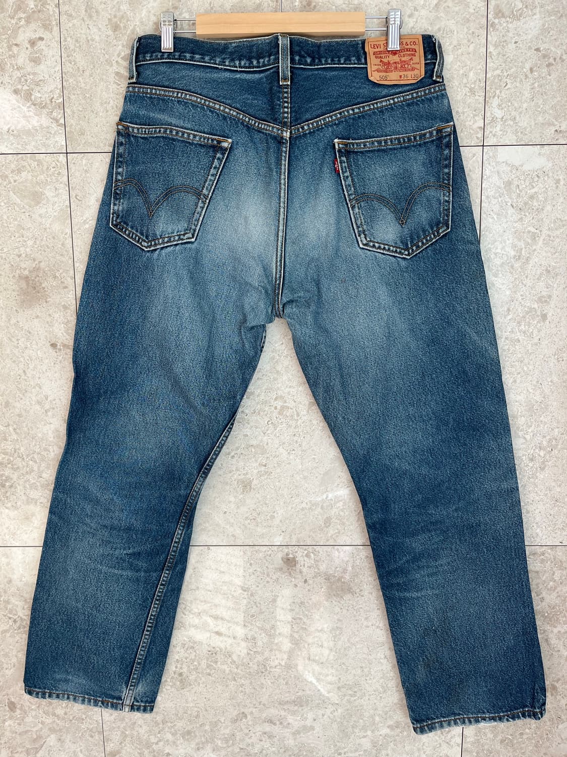 리바이스 505 레귤러핏 데님 W36 상품이미지4