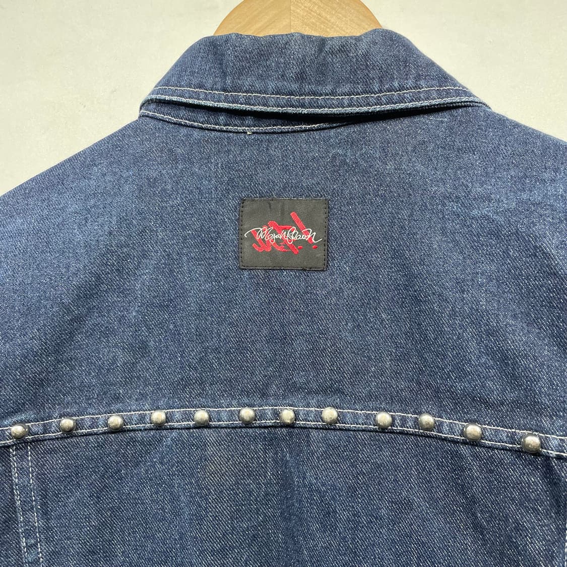 마자플라바 스터드 데님 자켓 상품이미지4