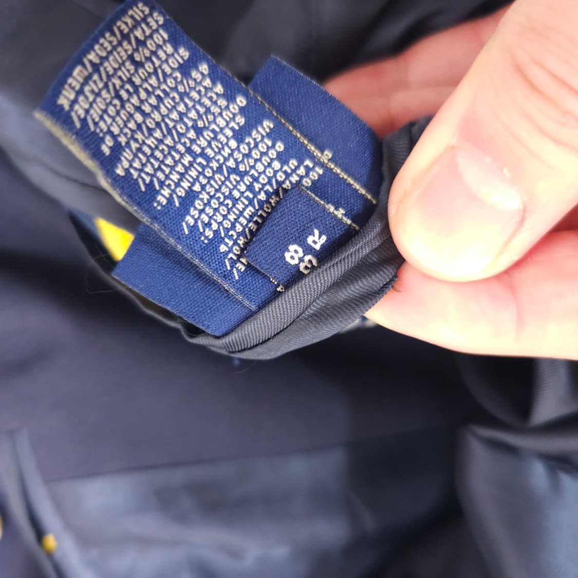 폴로 럭비 금장 울 자켓 상품이미지5