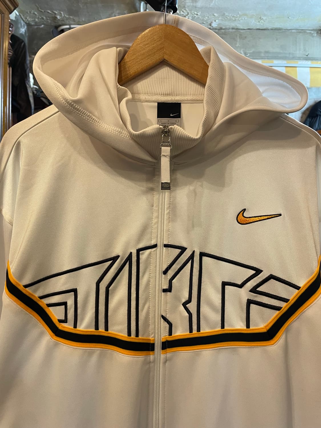 나이키 빈티지 패디드 미시간 트랙탑 저지 자켓 상품이미지2