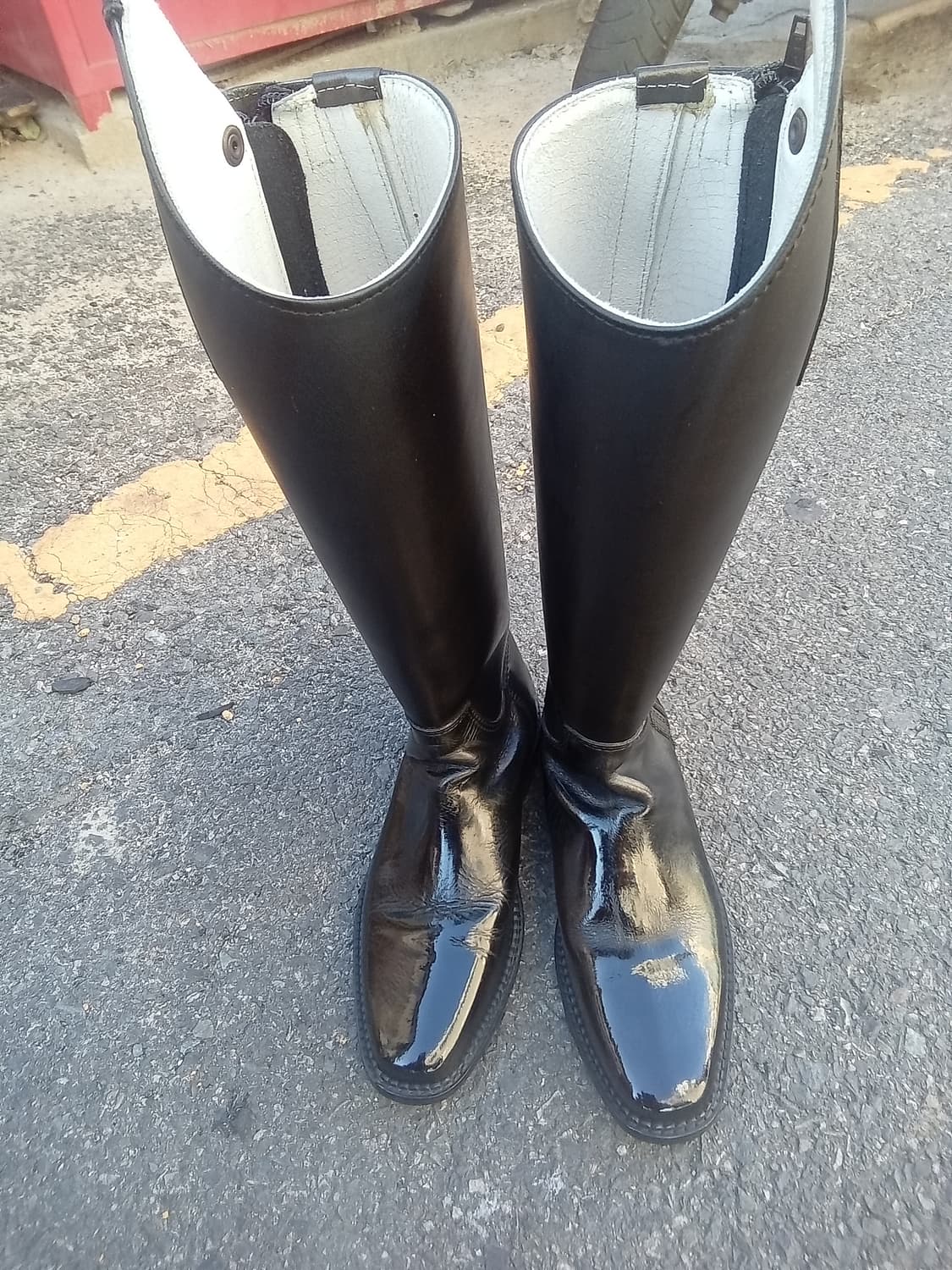 새제품. 슈발 승마용부츠,다스몬타 승마가방 상품이미지5