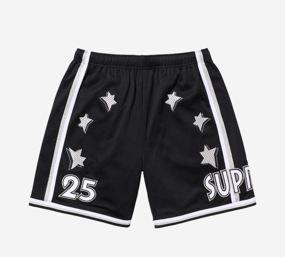 슈프림 올스타 바스켓볼 쇼츠 블랙 25ss 상품이미지1