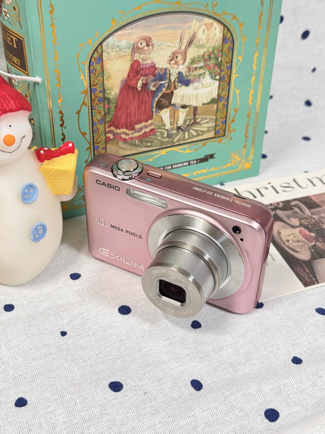 카시오 엑슬림 EX-Z1080 핑크(빈티지디카) 상품이미지2