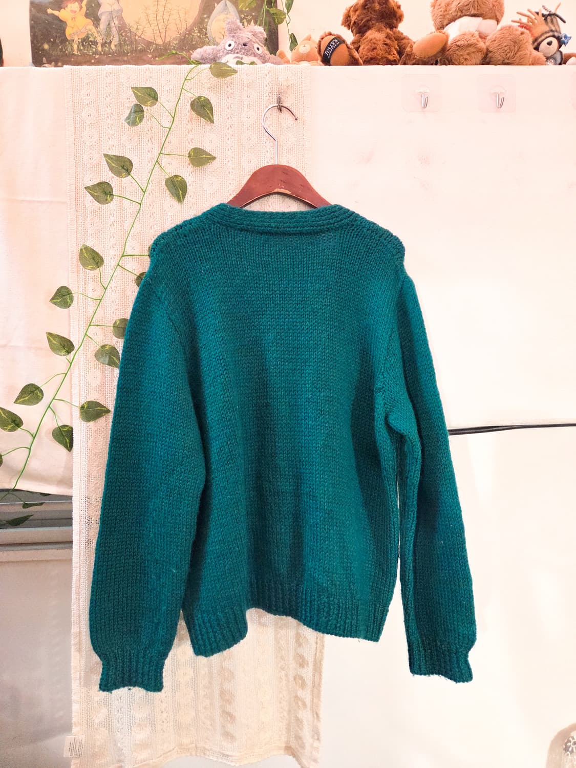 청록 보카시 가디건 상품이미지4