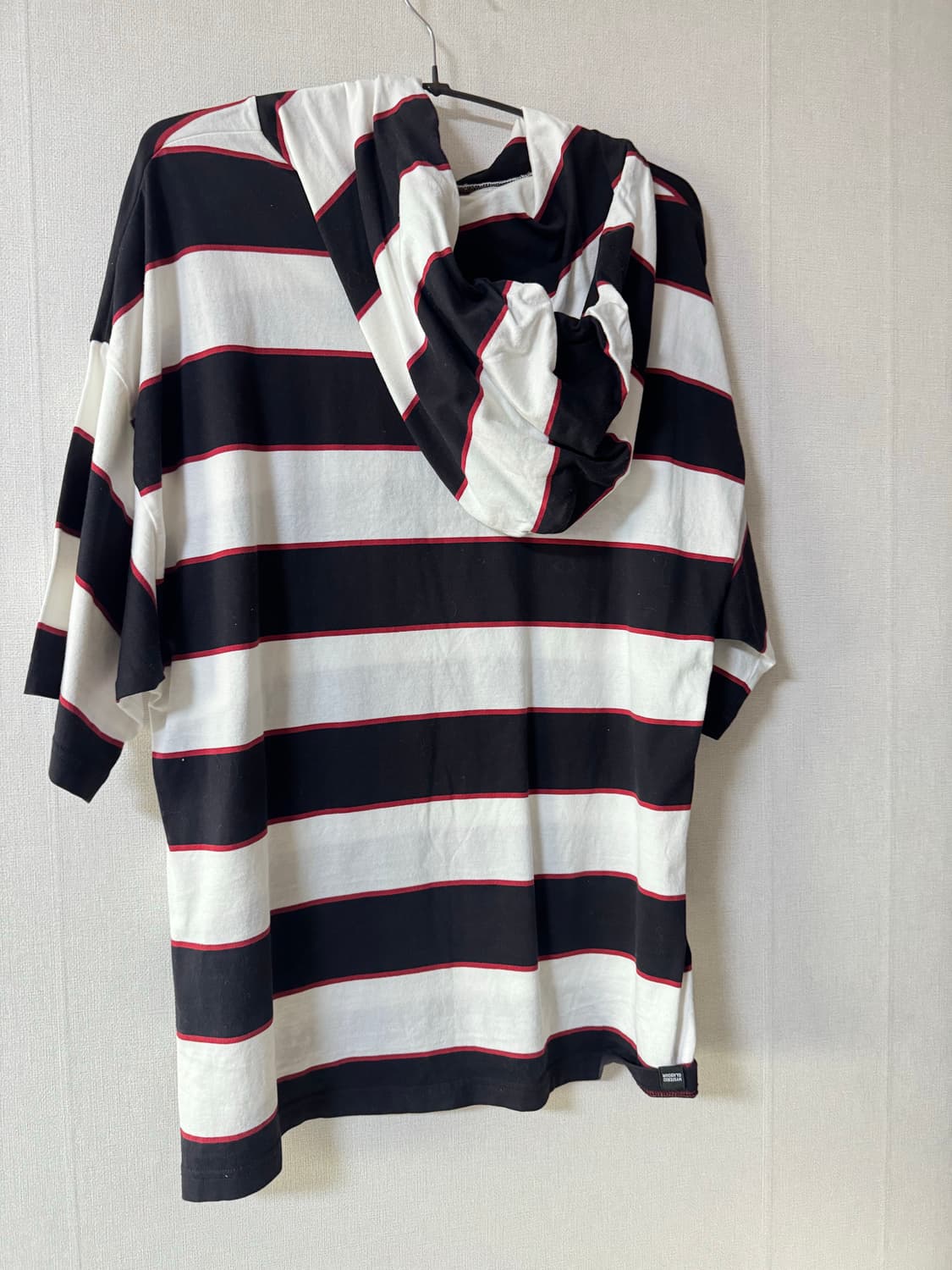 히스테릭글래머 스트라이프 후드 티셔츠 상품이미지2