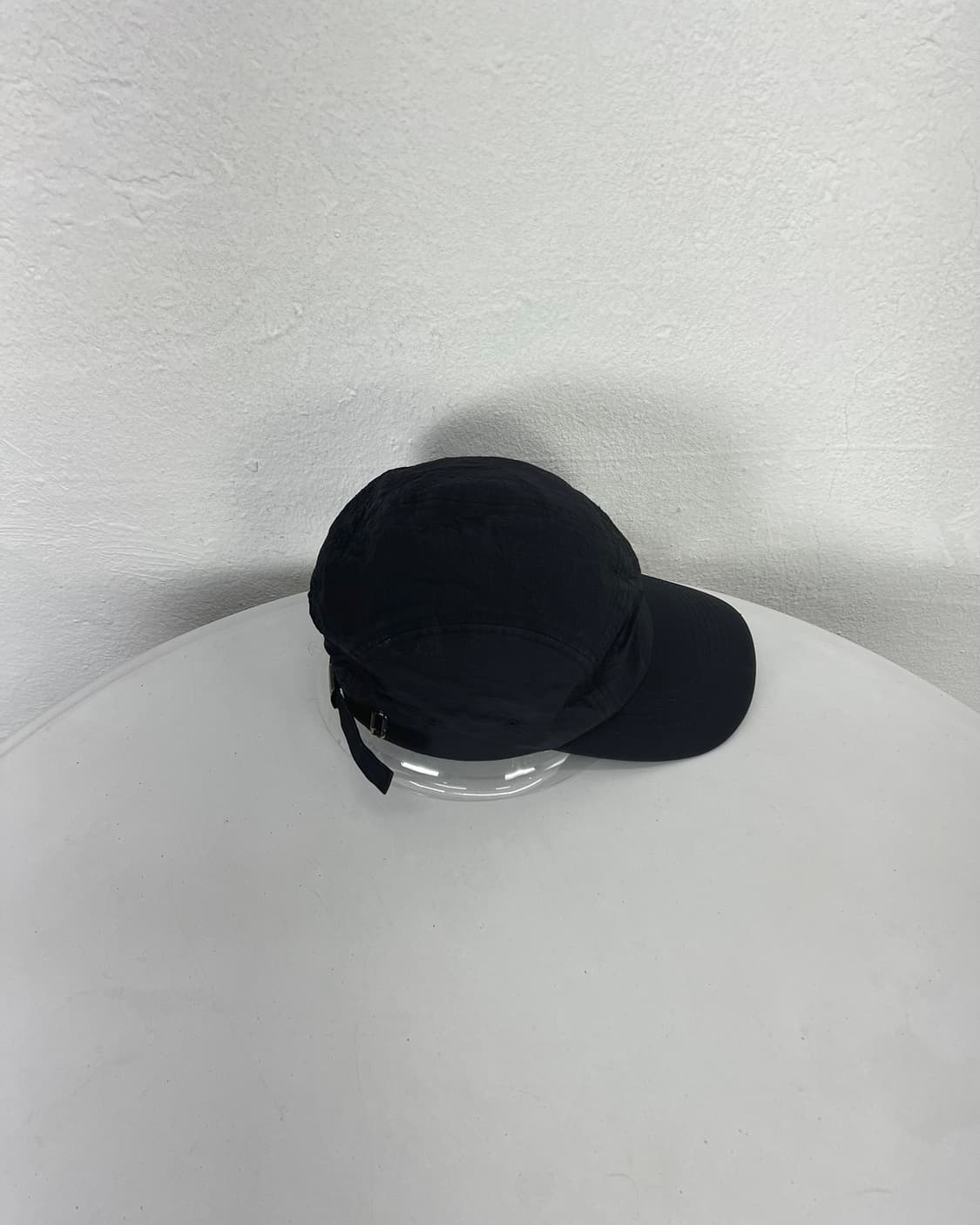 CP 컴퍼니 블랙 나일론 포켓 크롬 로고 R 패널 볼캡 상품이미지3