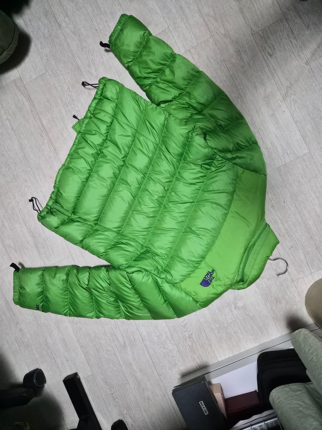 노스페이스 연두 눕시700 s (미노이 패딩) 상품이미지5