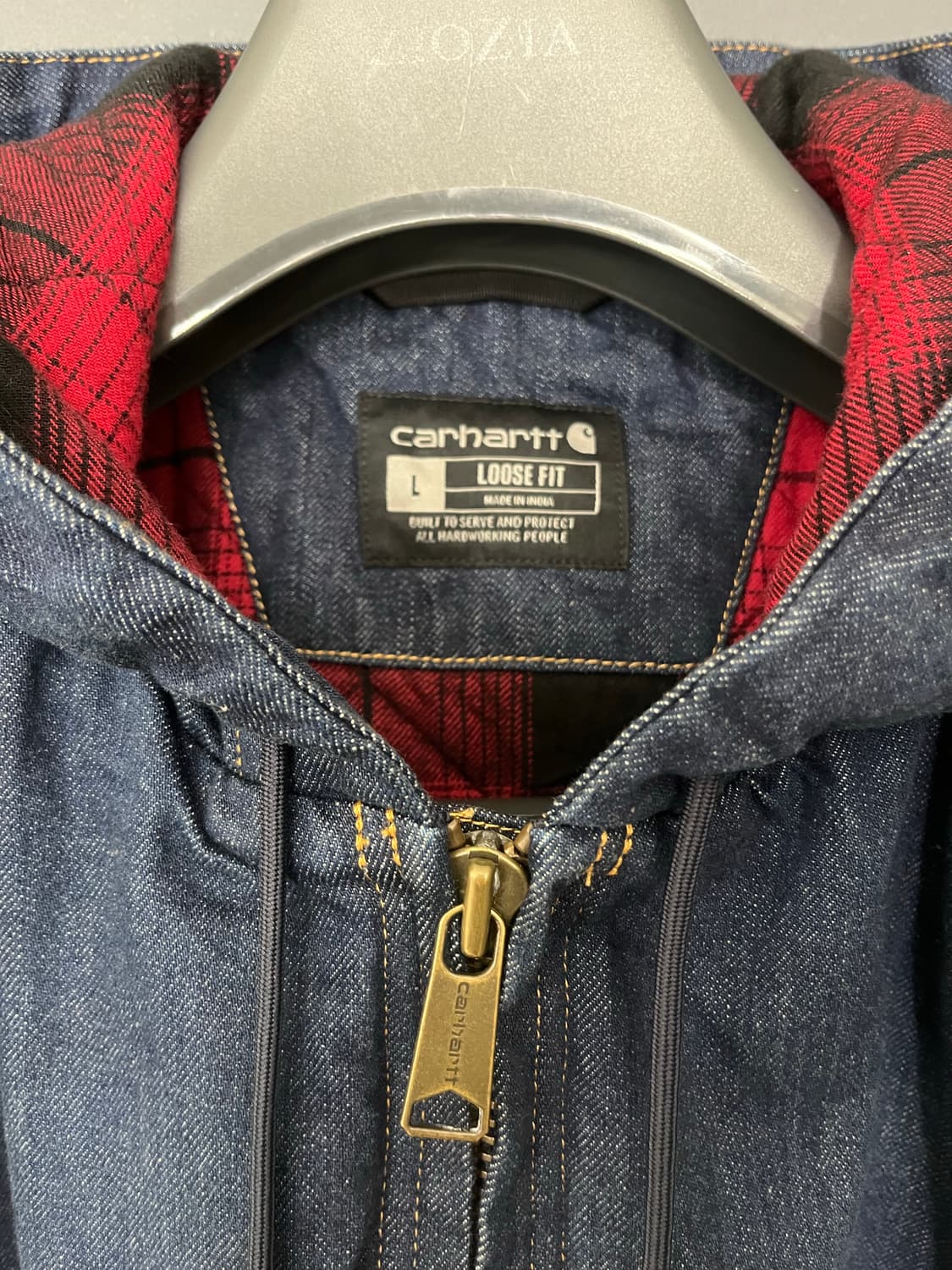 칼하트 50주년 데님 액티브 자켓 L사이즈 상품이미지3