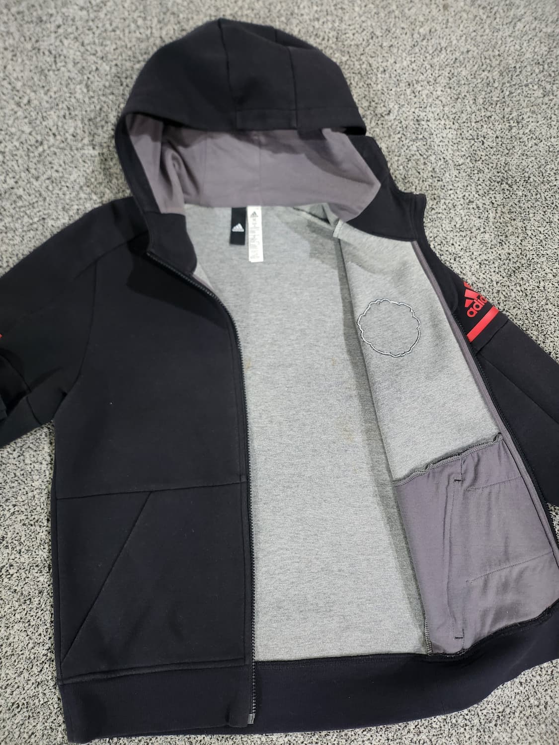 아디다스 맨체스터 유나이티드 후드집업 상품이미지2