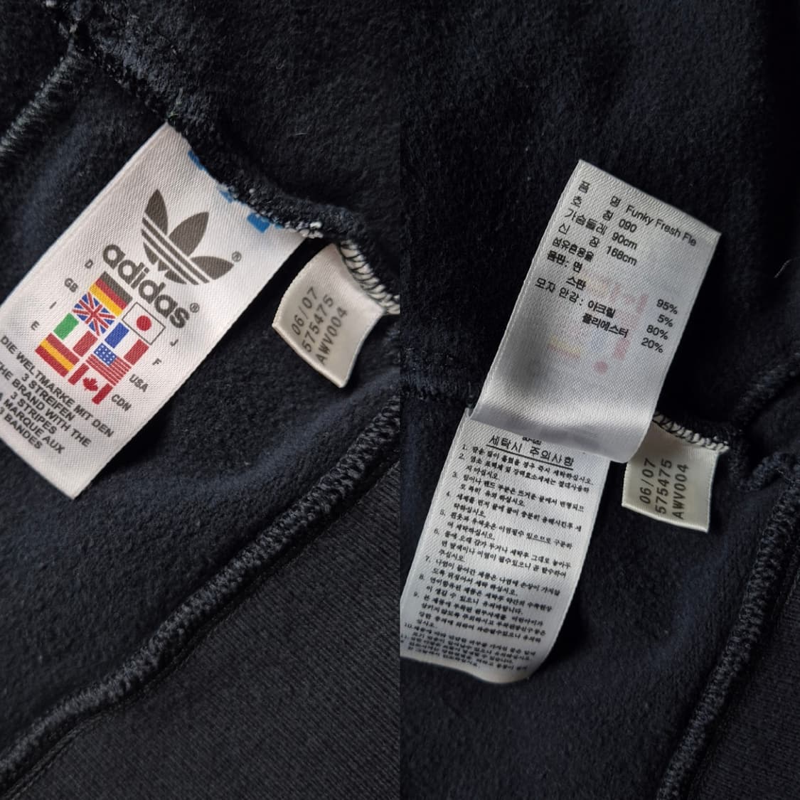 [90] 아디다스 퍼 후드집업 울프죠 상품이미지9