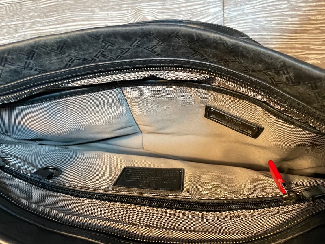 투미 TUMI 블랙 가죽 서류 가방 상품이미지5