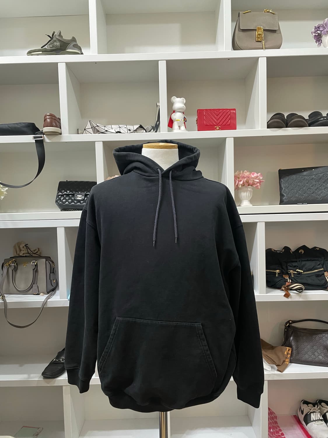 [새상품급,100-105] 발렌시아가 백로고 후드 상품이미지2