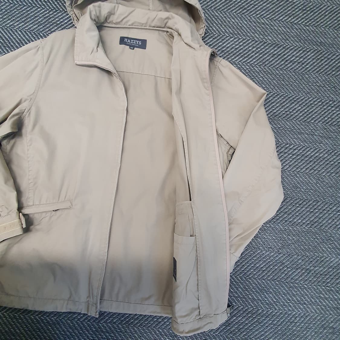 헤지스 간절기 면자켓 남자105 상품이미지6