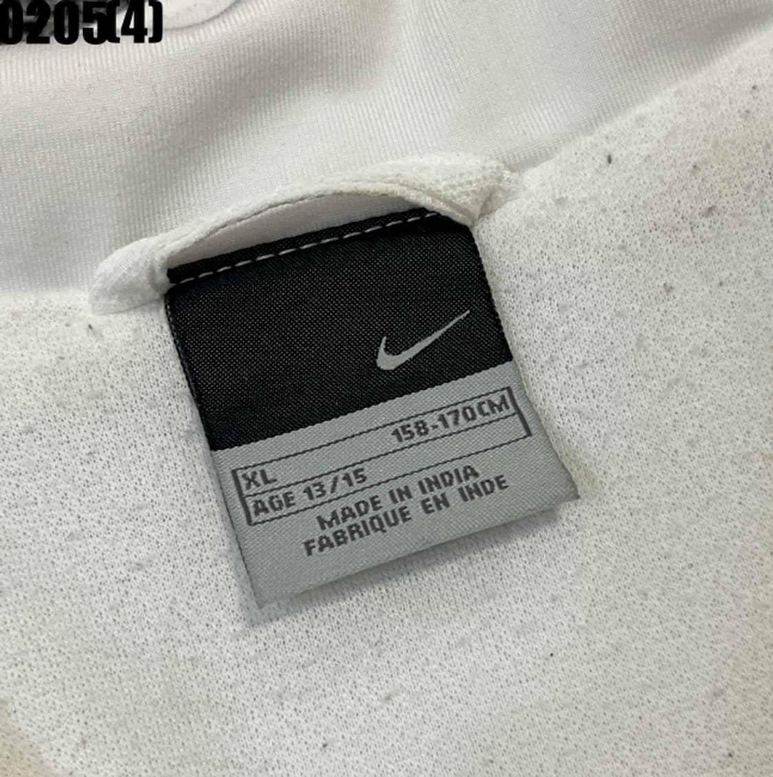 [XL] 나이키 키즈 여성 화이트/네이비 트랙탑 자켓 0205(4) 상품이미지4