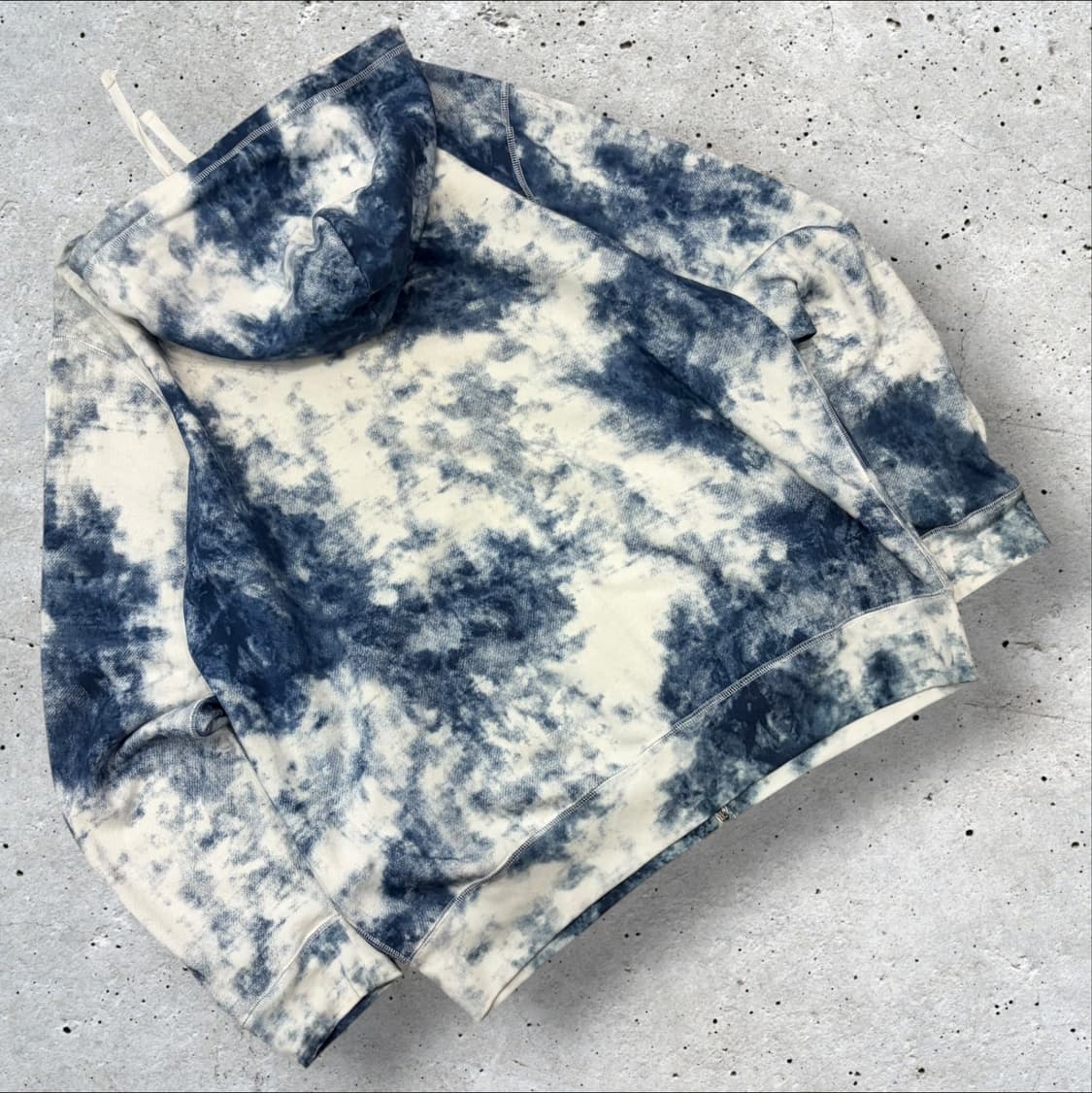 [XL] 폴로 랄프로렌 타이 다이 후드 집업 화이트 D475 상품이미지2