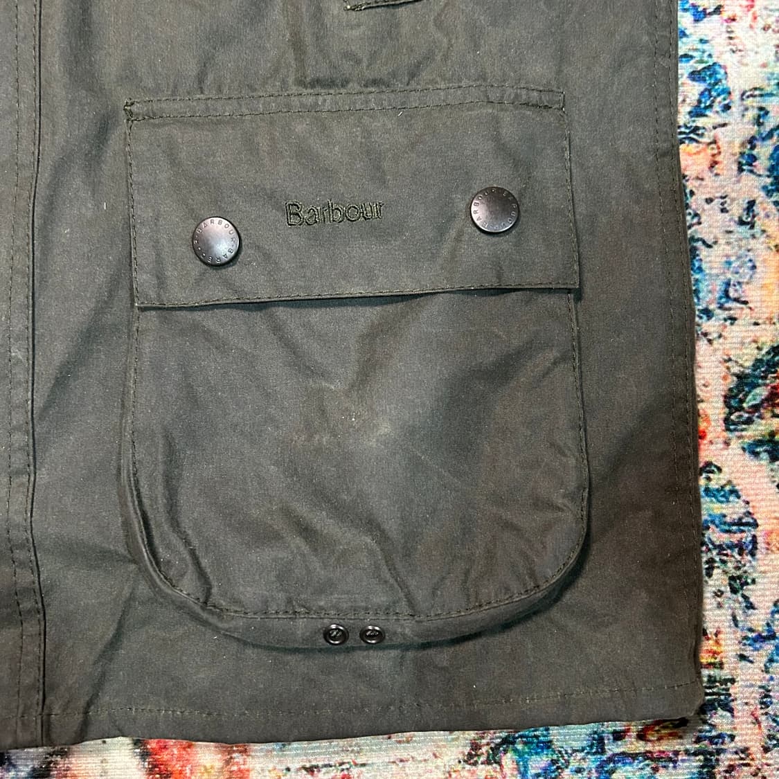 [L] 바버 비데일 왁스코팅 자켓 상품이미지5