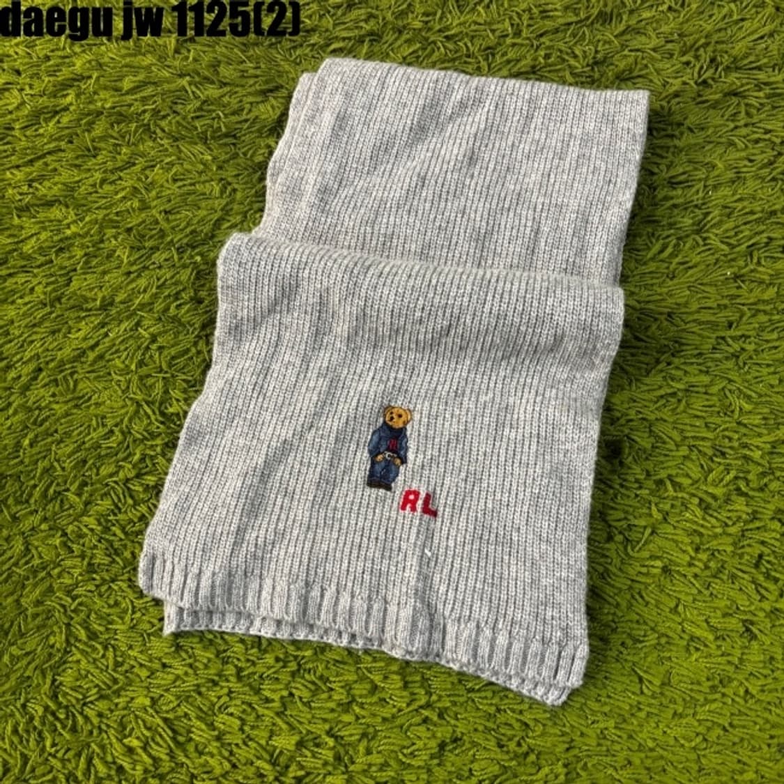 폴로 신형 폴로 베어 니트 머플러 상품이미지1