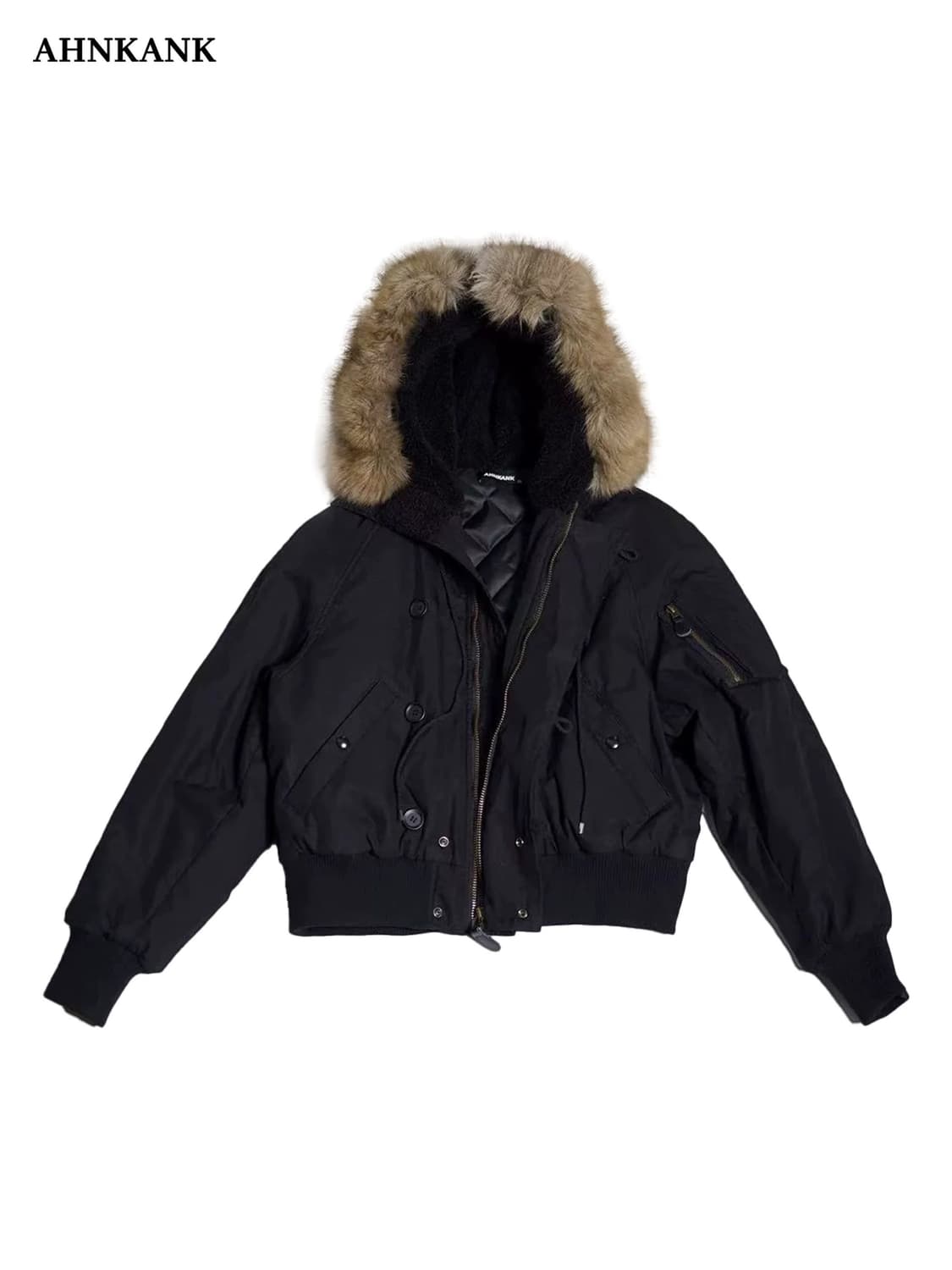 AHNKANK바른 후드 워크 패딩 상품이미지6