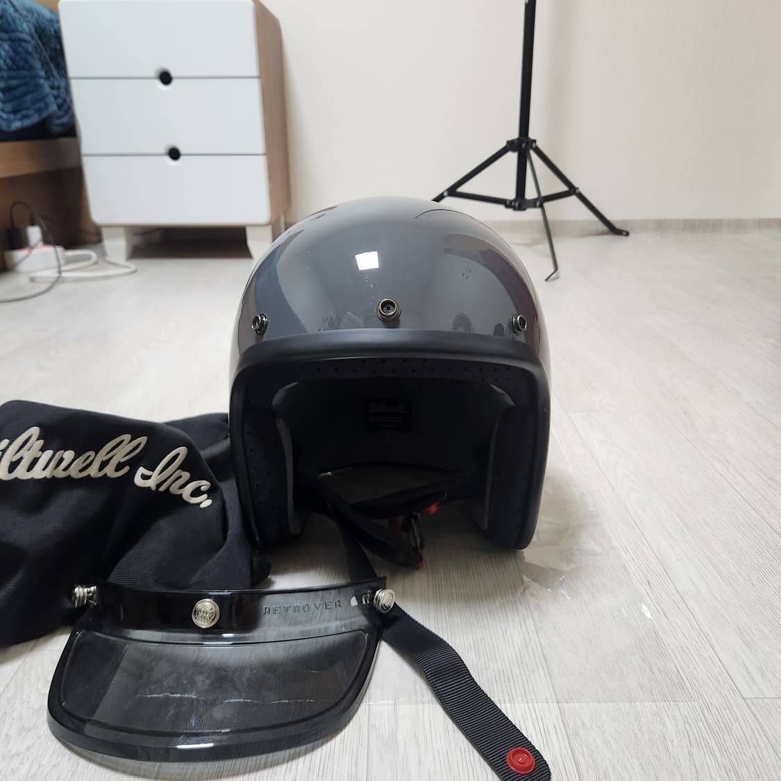 빌트웰 보난자 헬멧 M (바이저, 주머니 포함) 상품이미지2