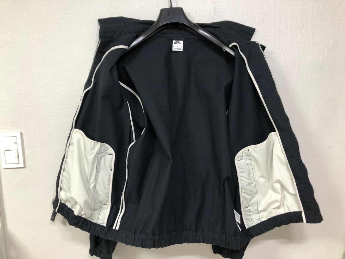 나이키SB 스케이드보드 트윌코튼 스윙탑 봄버 워크자켓 XL _ 블랙 상품이미지8