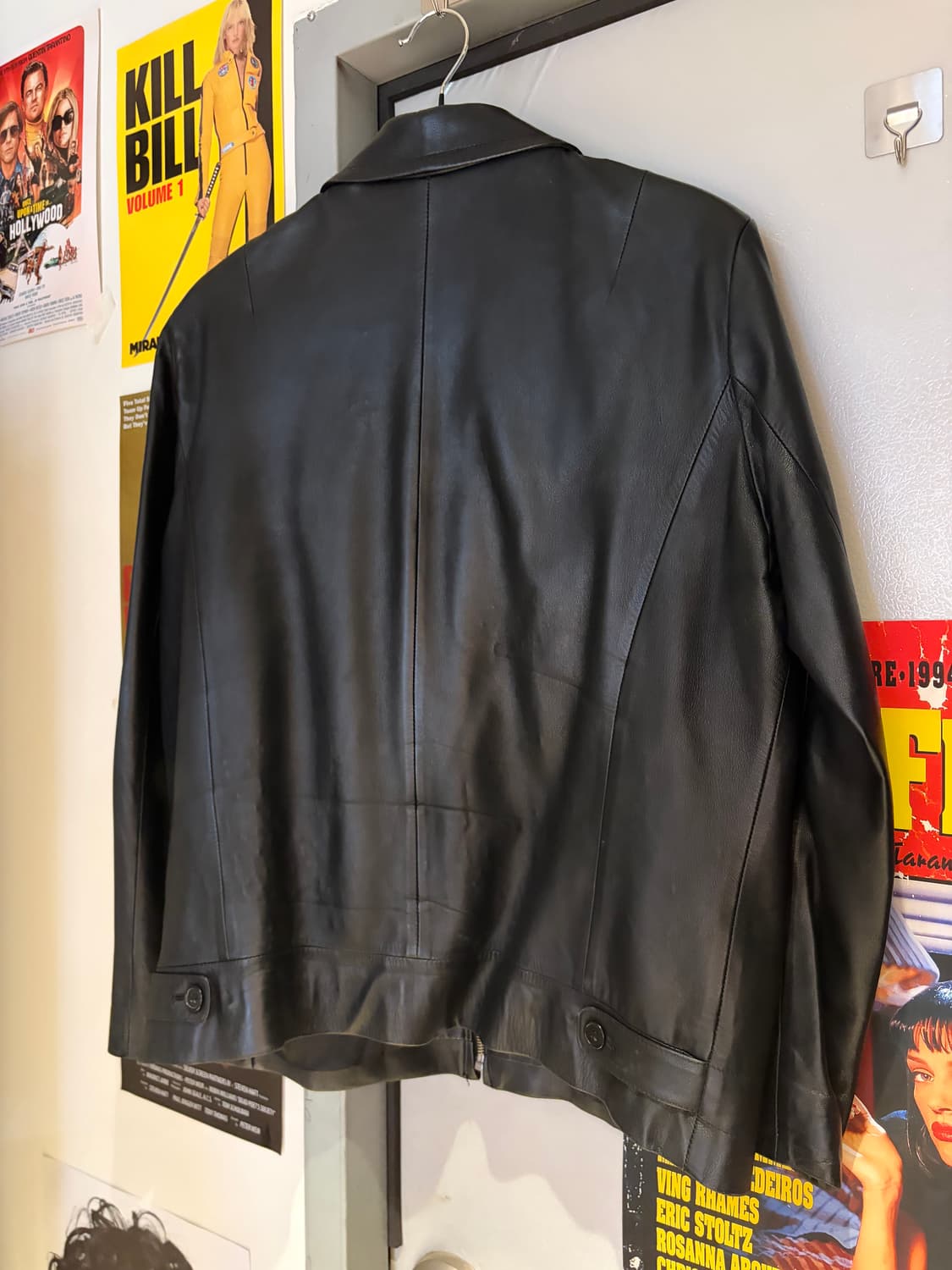 이태리 양가죽 레더 블레이저 상품이미지3