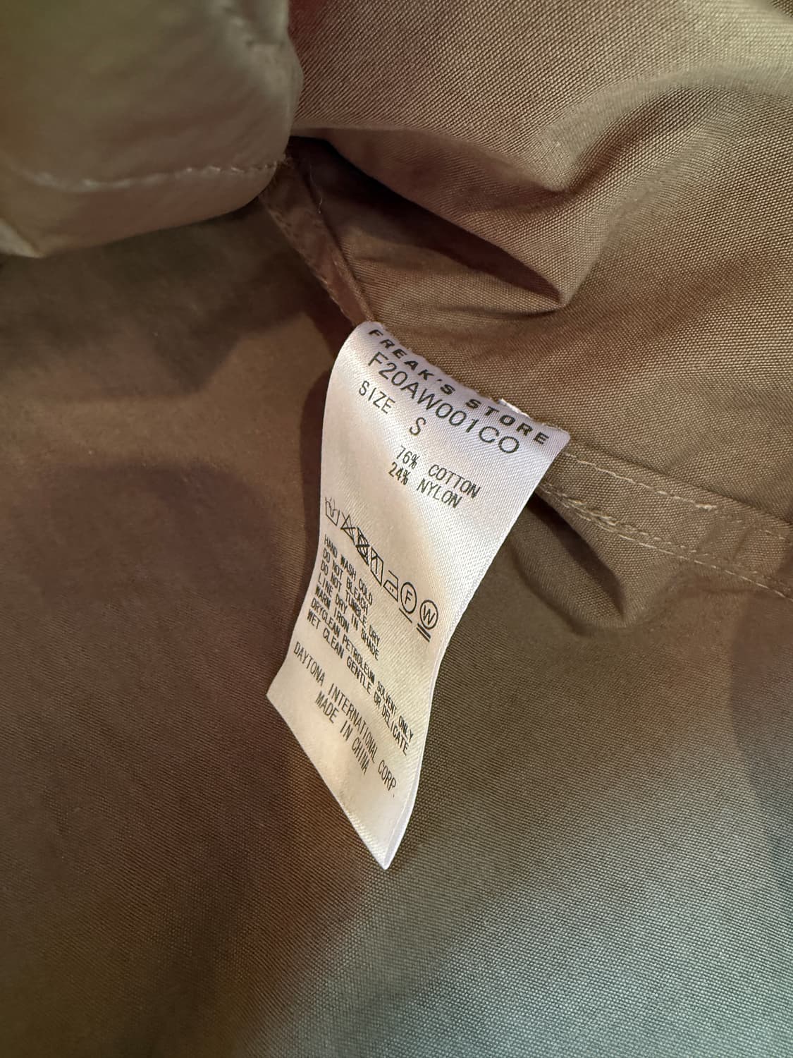 프릭스스토어 m-65 피쉬테일 파카 S(2XL) 상품이미지9