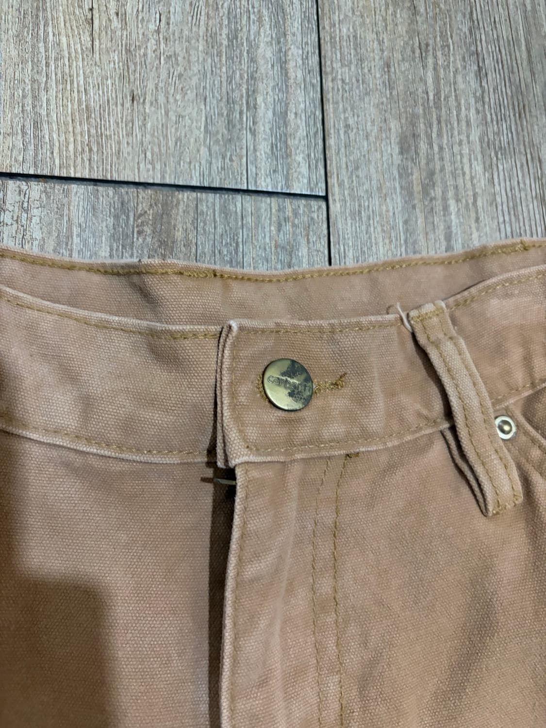 32) 칼하트 더블니 팬츠 브라운 상품이미지2