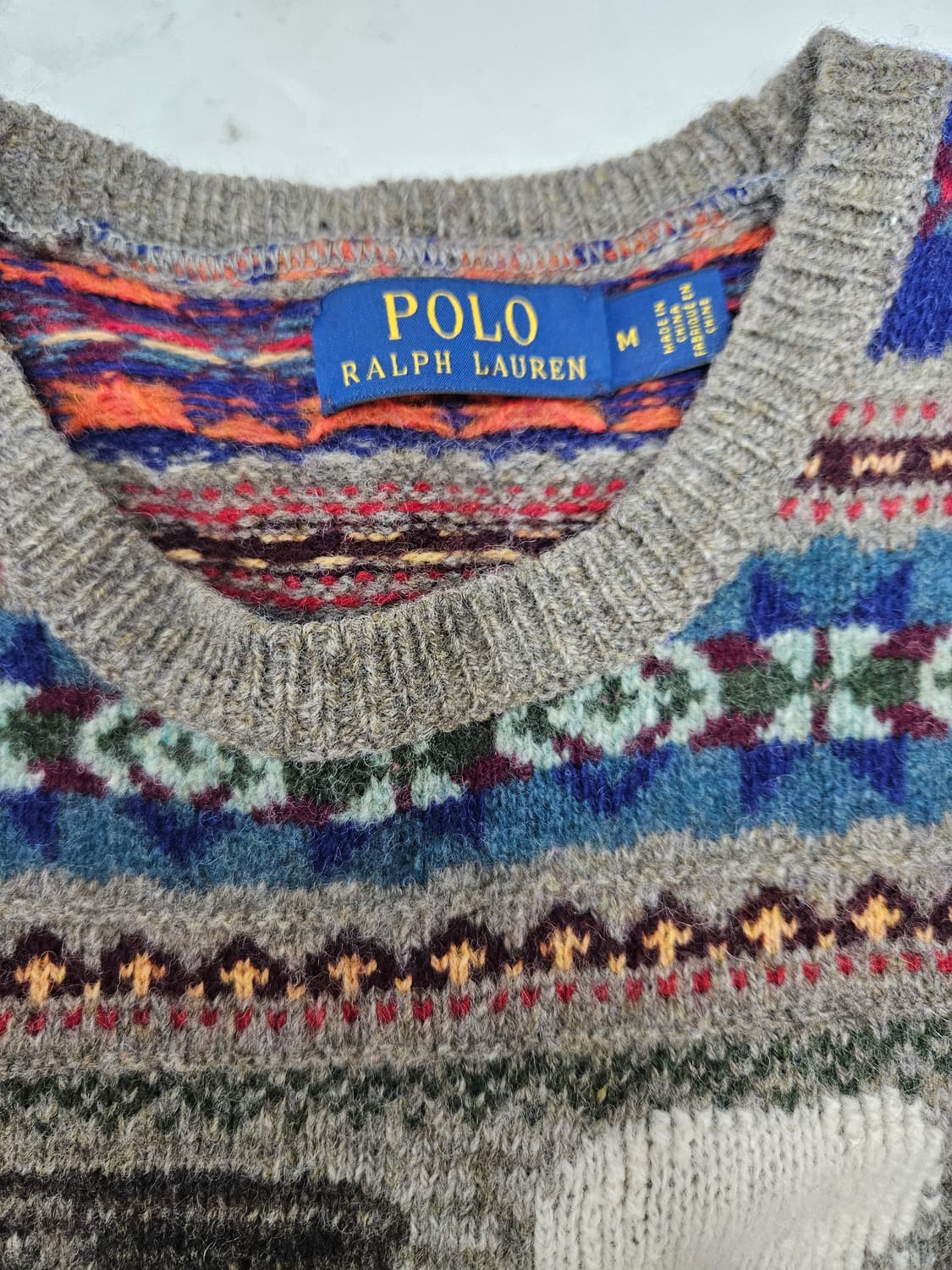 폴로 댄싱 베어 니트 M 상품이미지3