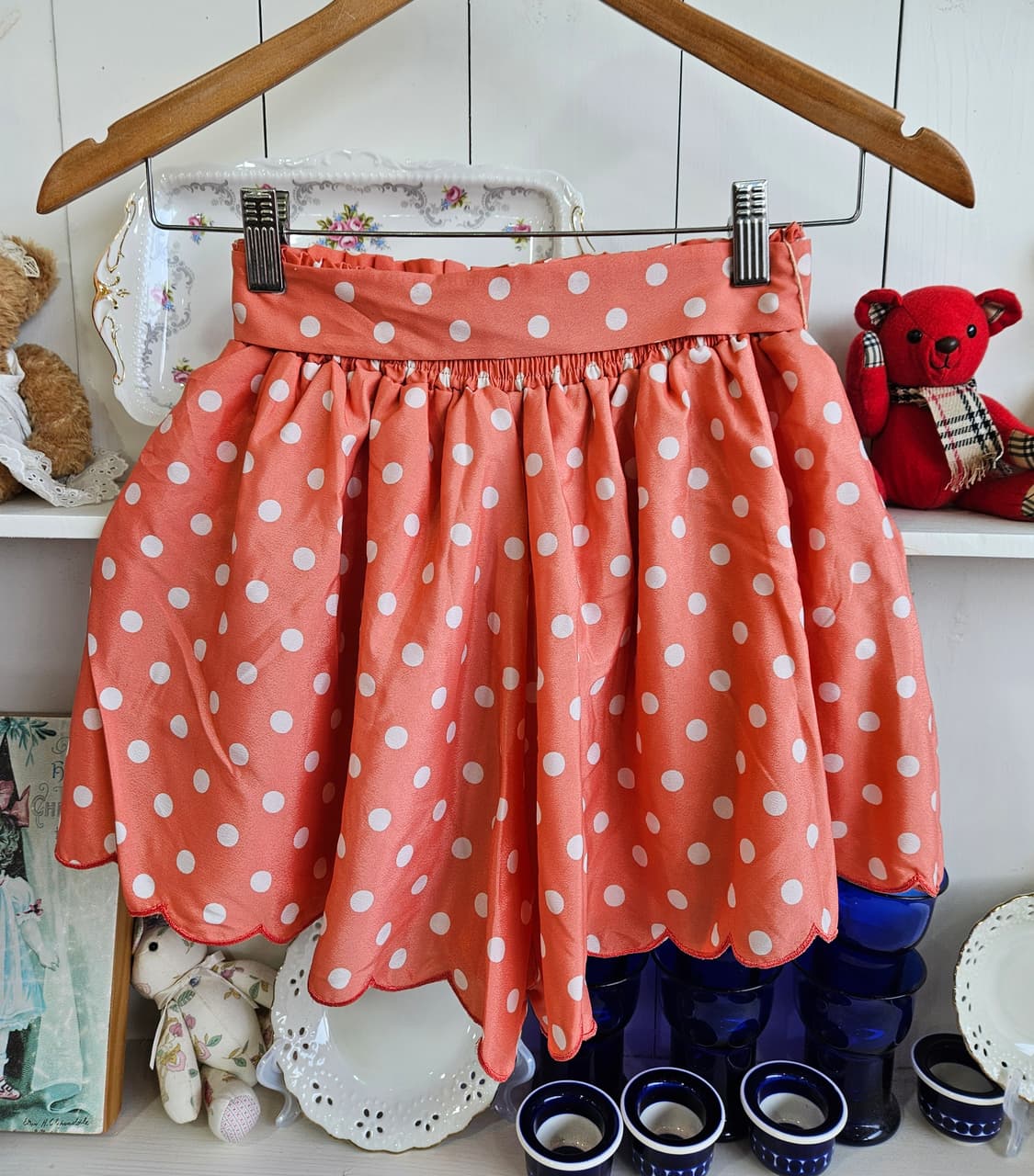 잉그니(INGNI) 도트 리본 큐롯 스커트팬츠 상품이미지4