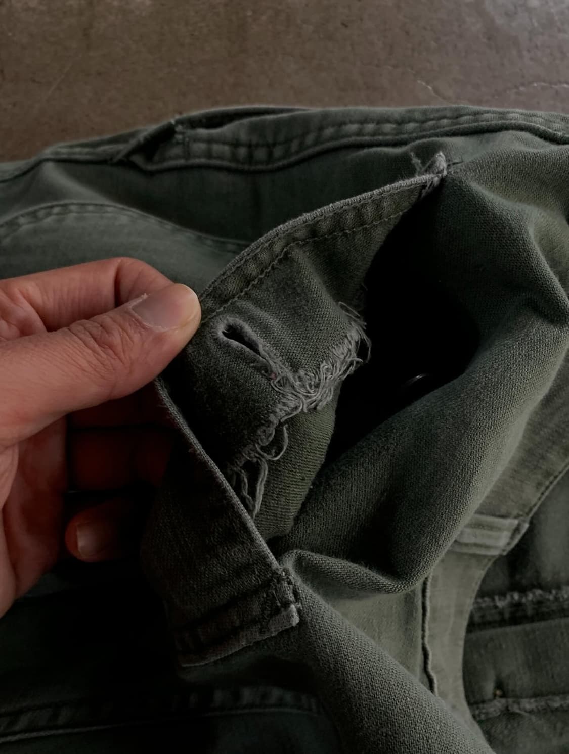 [32] 1950s USMC Cotton Satin Trousers 상품이미지8