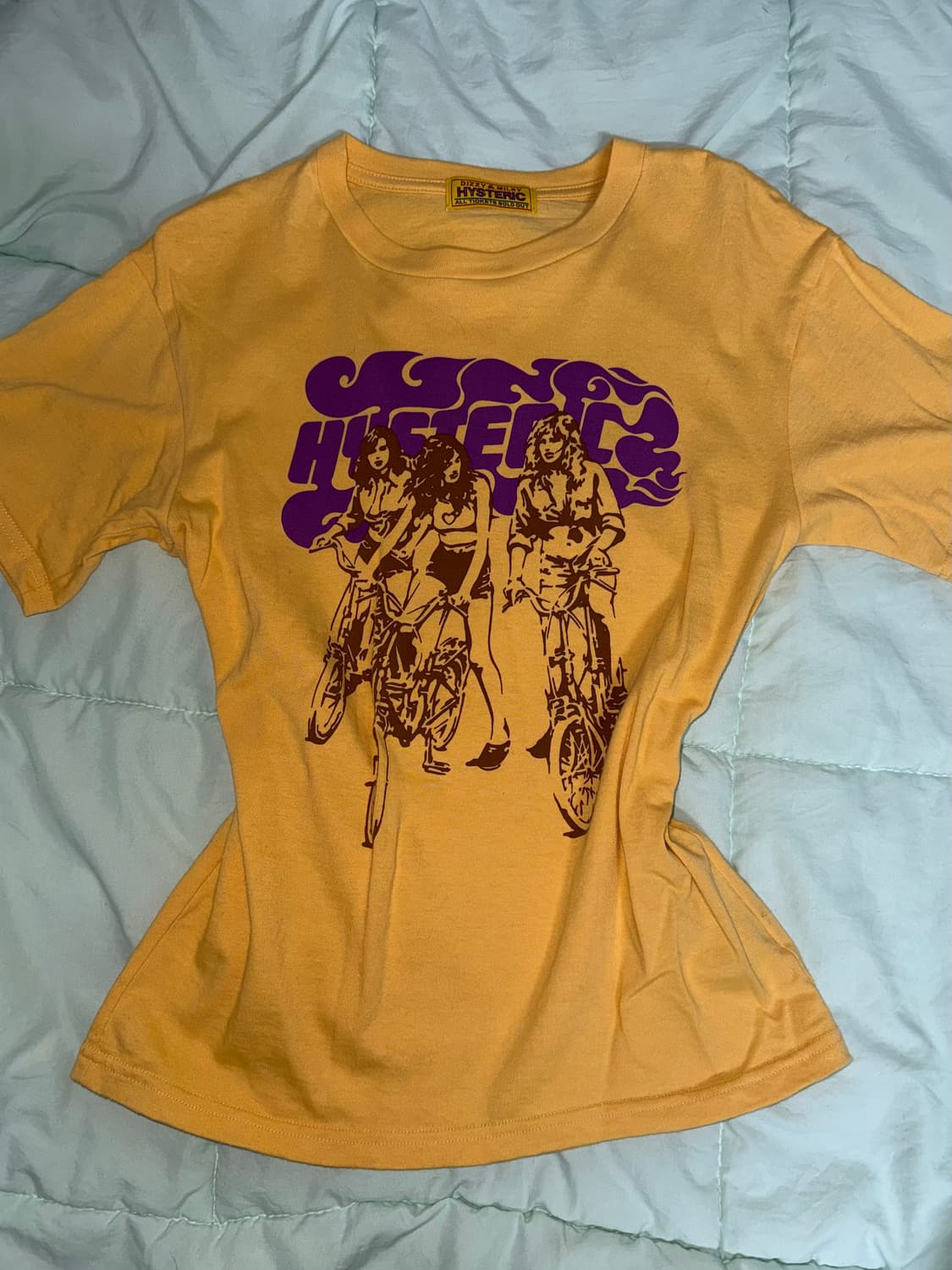 히스테릭 글래머 히스걸 반팔 티셔츠 상품이미지1