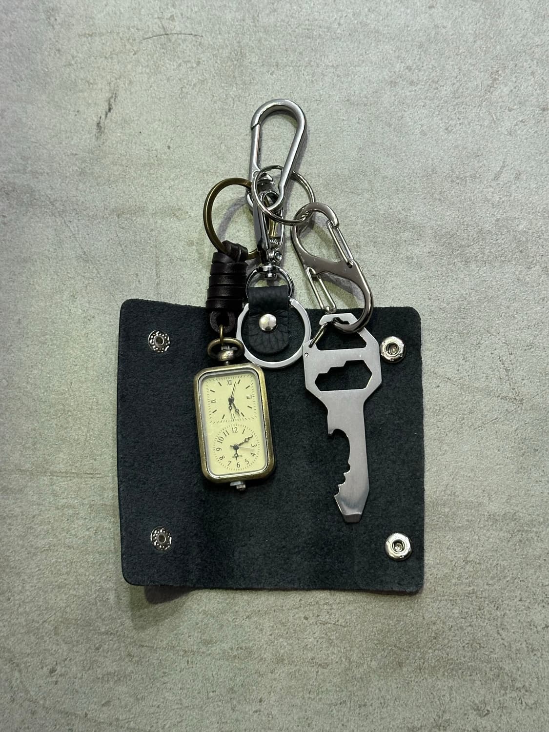 Leather key case - 레더 키케이스 키링 상품이미지2