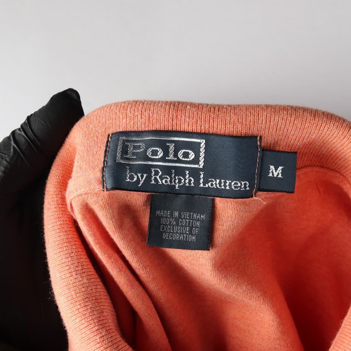 폴로 랄프로렌 오렌지 포니 피케 셔츠 M 상품이미지5