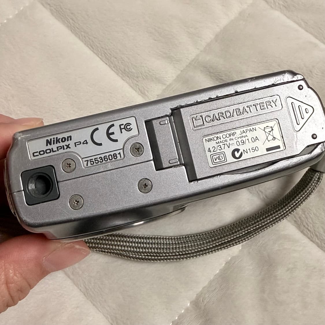 니콘 쿨픽스 P4 빈티지 실버 디카 nikon coolpix p4 상품이미지5