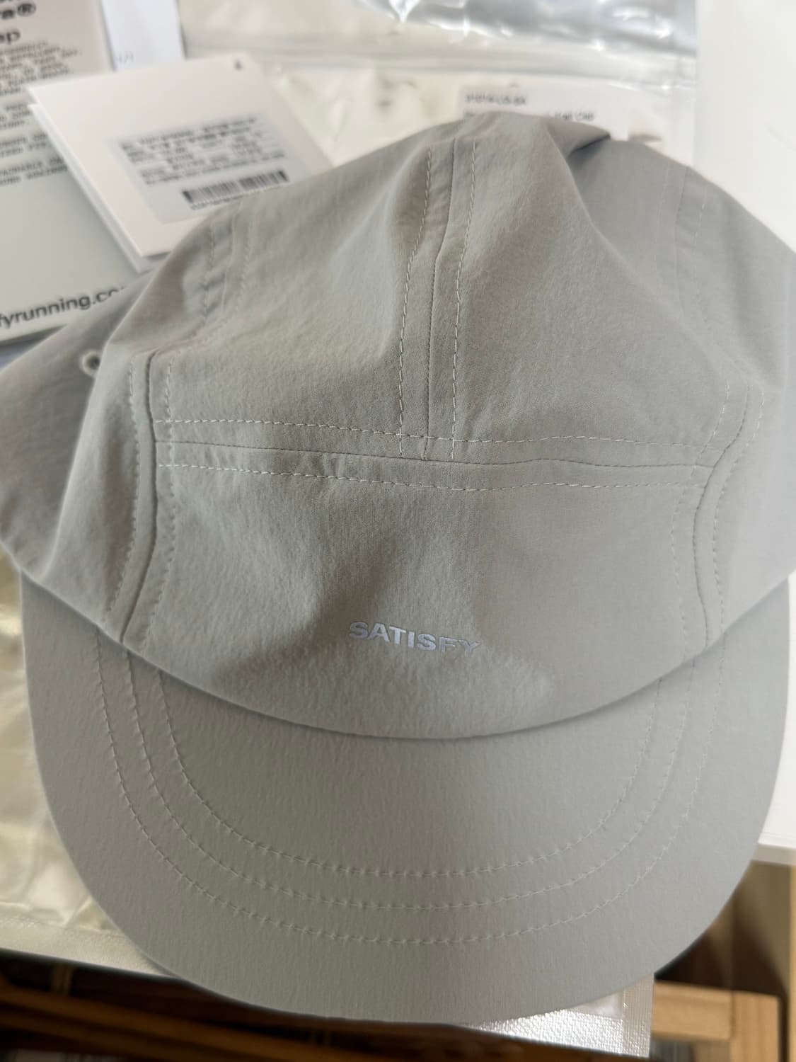 새티스파이 모자 (새상품) 라이트그레이 상품이미지3