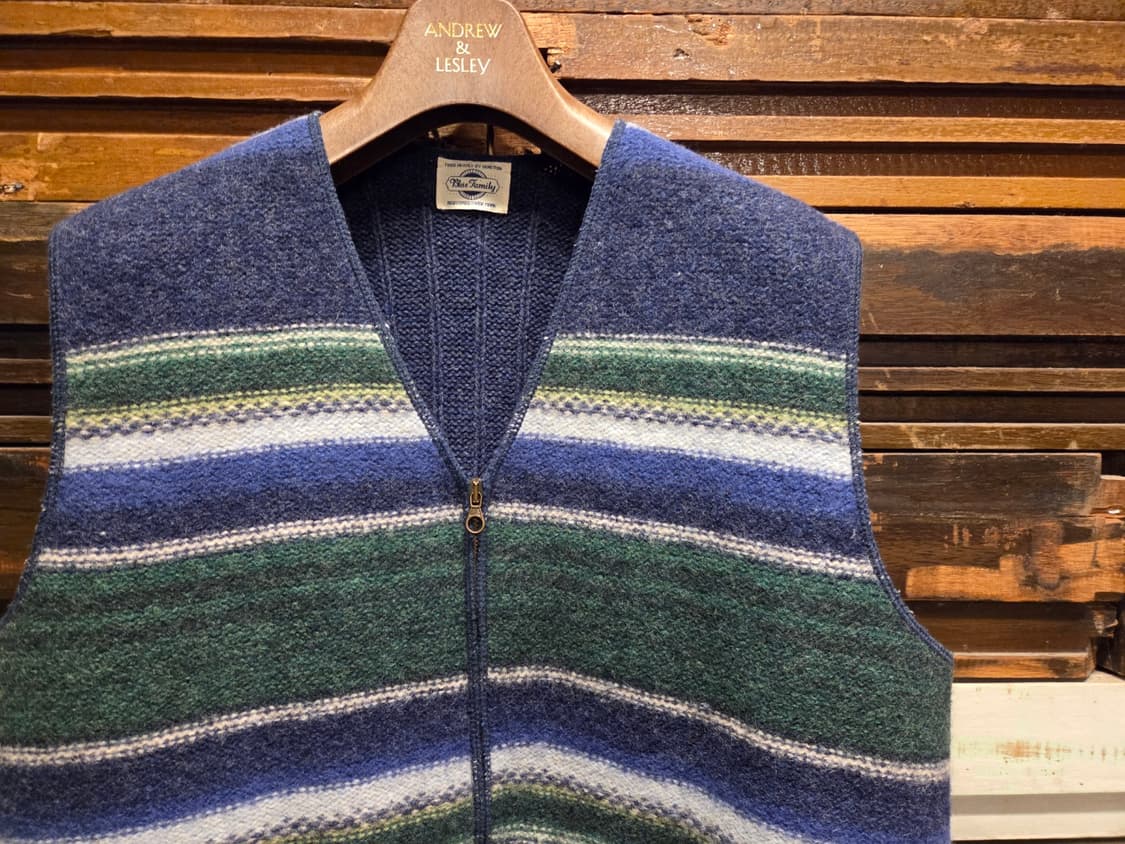 베네통 셔틀랜드울 니트베스트 상품이미지9